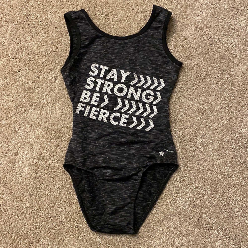 Destira Strong Fierce Gymnastics Leotard Sz CXL
